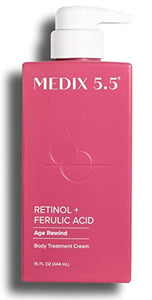 Medix Retinol Body Lotion - Firming Moisturizer for Crepey