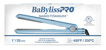 Load image into Gallery viewer, BaBylissPRO Nano Titanium Flat Iron Hair Straightener