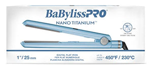 BaBylissPRO Nano Titanium Flat Iron Hair Straightener