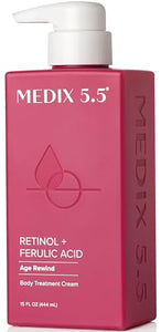 Medix Retinol Body Lotion - Firming Moisturizer for Crepey