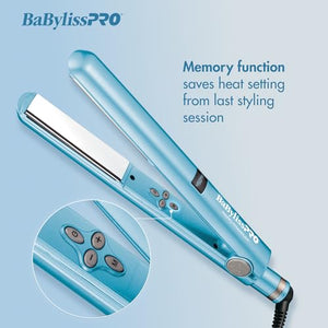 BaBylissPRO Nano Titanium Flat Iron Hair Straightener