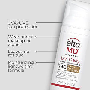 EltaMD UV Daily Tinted Sunscreen with Zinc Oxide