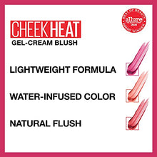 Load image into Gallery viewer, Maybelline Cheek Heat Gel-Cream Blush Makeup, Lightweight, Breathable Feel, Sheer Flush Of Color, Natural-Looking, Dewy Finish, Oil-Free, Nude Burn, 1 Count