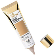 Cargar imagen en el visor de la galería, L&#39;Oreal Paris Age Perfect Radiant Serum Foundation with SPF 50, Golden Beige, 1 Ounce