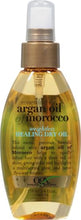 Cargar imagen en el visor de la galería, OGX Renewing + Argan Oil of Morocco Weightless Healing Dry Oil Spray, Lightweight Hair Oil Mist for Split Ends, Frizzy Hair and Flyaways, Paraben-Free, Sulfated-Surfactants Free, 4 Fl Oz