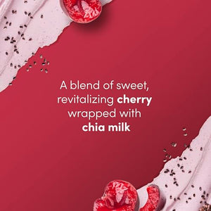 Dove Exfoliating Body Polish Crushed Cherries & Chia Milk Skin Care for Revitalized Skin Formulated with 1/4 Moisturizing Cream 10.5 oz