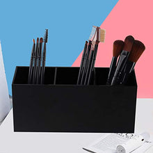 Load image into Gallery viewer, Weiai Black Makeup Brush Holder Organizer