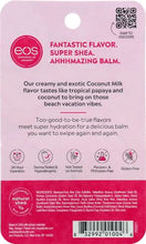 Cargar imagen en el visor de la galería, eos 100% Natural Lip Balm- Coconut Milk, All-Day Moisture