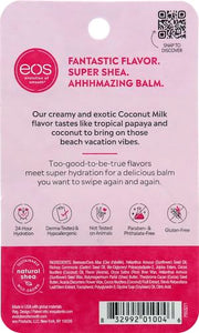 eos 100% Natural Lip Balm- Coconut Milk, All-Day Moisture