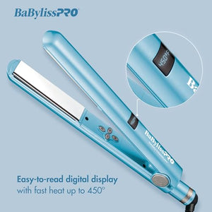 BaBylissPRO Nano Titanium Flat Iron Hair Straightener