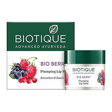 Cargar imagen en el visor de la galería, Biotique Bio Berry Plumping Lip Balm 12 Gm