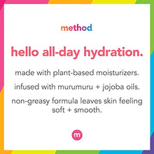 Cargar imagen en el visor de la galería, Method Daily Lotion, Pure Peace, Plant-Based Moisturizer for 24 Hours of Hydration, 13.5 fl oz (Pack of 1)