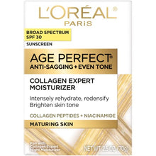 Cargar imagen en el visor de la galería, L&#39;Oreal Paris Age Perfect Collagen Expert Anti-Aging Day Moisturizer 2.5 oz