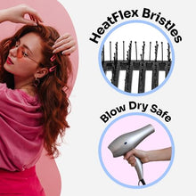 Cargar imagen en el visor de la galería, Wet Brush Speed Dry Hair Brush, Amazon Exclusive Aqua - Vented Design &amp; Soft HeatFlex Bristles Are Blow Dry Safe - Ergonomic Handle Manages Tangle &amp; Uncontrollable Hair - Pain-Free Hair Accessories