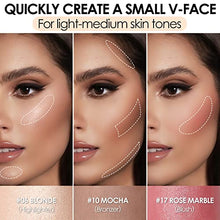 Load image into Gallery viewer, FOCALLURE 3 Pcs Cream Contour Sticks,Shades with Highlighter &amp; Bronzer &amp; Blush,Non-greasy and Waterproof Contouring Pen,Easy to Sculpt the Face and Create a Lightweight Finishing Makeup,LIGHT-MEDIUM
