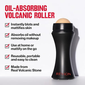 Revlon Face Roller, Oily Skin Control for Face Makeup