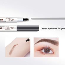 Load image into Gallery viewer, MoonKong 4 Point Eyebrow Pencil Waterproof Eye Brown Makeup