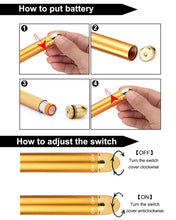 Cargar imagen en el visor de la galería, Amirce Face Massager Roller Golden 3D Roller Electric Facial Roller