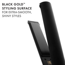 Cargar imagen en el visor de la galería, Hot Tools Pro Artist Black Gold Evolve Ionic Salon Hair Flat Iron