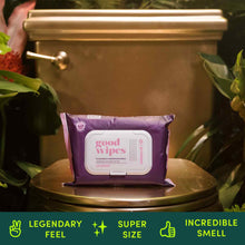 Load image into Gallery viewer, Goodwipes Flushable Butt Wipes Made w/Soothing Botanicals &amp; Aloe