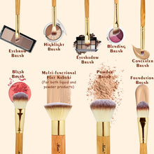 Load image into Gallery viewer, Matto Makeup Brushes 9-Piece Makeup Brush Set