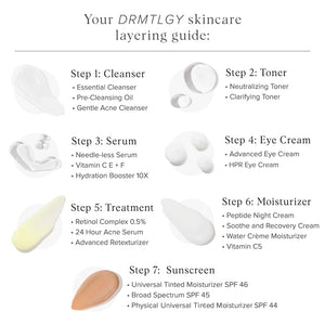 DRMTLGY Microdermabrasion Facial Scrub and Face Mask