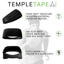 Cargar imagen en el visor de la galería, Temple Tape Headband