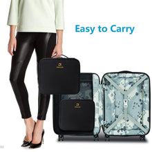 Load image into Gallery viewer, Relavel Travel Makeup Train Case Makeup Cosmetic Case Organizer