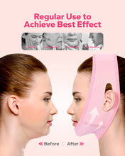 Load image into Gallery viewer, Meto Reusable Face Strap, V Line Mask, Double Chin Reducer, Chin Up Patch, Chin Strap, V Shaped Belt, V Shaped Face Mask for Sagging