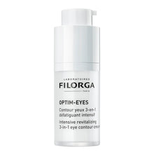 Load image into Gallery viewer, Filorga Optim-Eyes Eye Cream, Revitalizing 3-in-1 Skin Treatment for Rapid Reduction of Dark Circles, Wrinkles &amp; Puffiness Around the Eyes, 0.5 fl. oz.