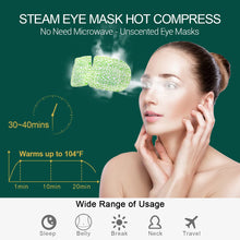 Load image into Gallery viewer, 16 Packs Steam Eye Masks for Dry Eyes SPA Warm Eye Mask