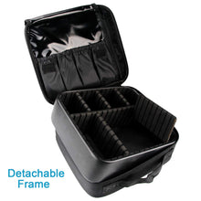 Load image into Gallery viewer, Relavel Travel Makeup Train Case Makeup Cosmetic Case Organizer