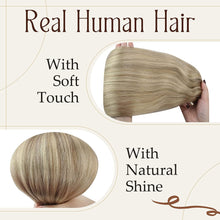 Cargar imagen en el visor de la galería, Sunny Clip in Hair Extensions Blonde Clip in Extensions Real Human Hair Blonde