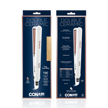 Load image into Gallery viewer, Conair Double Ceramic Flat Iron, 1-inch
