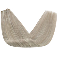 Cargar imagen en el visor de la galería, Sunny Sew in Hair Extensions Real Human Hair Blonde Weft Human Hair Extensions