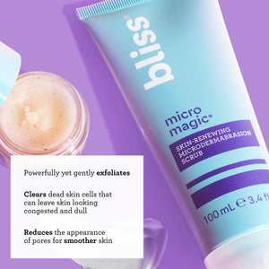 bliss Micro Magic | Skin-renewing Microdermabrasion Scrub