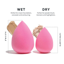 Load image into Gallery viewer, AOA Studio Collection makeup Sponge Set Latex Free and High-definition Set of 6 makeup Wonder blender For Powder Cream and Liquid, Super Soft Wonder Beauty Cosmetic