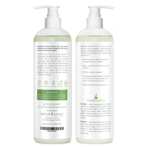 NTRSNS NaturSense Organic Aloe Vera Gel from 100%