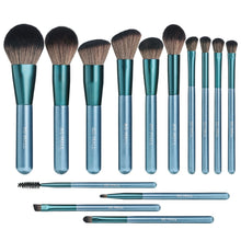 Load image into Gallery viewer, BS-MALL Makeup Brush Set 14Pcs Premium Synthetic Professional Makeup Brushes