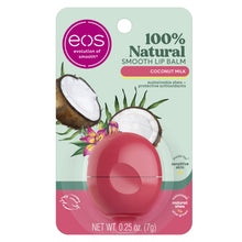 Load image into Gallery viewer, eos 100% Natural Lip Balm- Coconut Milk, All-Day Moisture