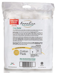 AnnaLisa 100% Pure Combed Cotton Rounds 3 Packs