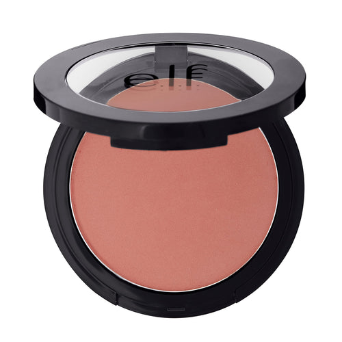 e.l.f, Primer-Infused Blush, Long-Wear, Matte, Bold, Lightweight, Blends Easily, Contours Cheeks, Always Rosy, All-Day Wear, 0.35 Oz