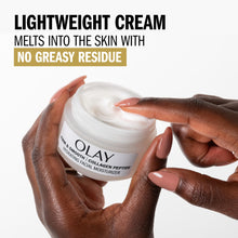 Load image into Gallery viewer, Olay Firm &amp; Smooth Collagen Peptide Face Moisturizer, 2 oz Fragrance Free Firming Face Cream for Hydration and Skin Renewal, Recyclable Eco Jar Packaging
