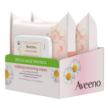 Load image into Gallery viewer, Aveeno Ultra-Calming Makeup Removing Facial Cleansing Wipes