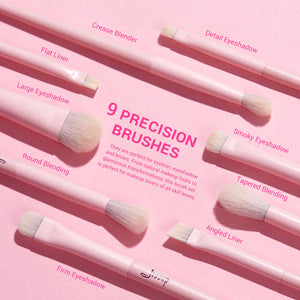 Jessup Pink Makeup Brushes Set 14Pcs Make up Brushes Premium Vegan Foundation Concealer Blush Eyeshadow Eyeliner Powder Highlighter Blending Face Brush Set, T495